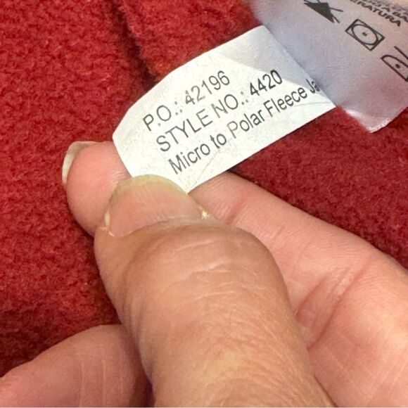 Oklahoma Sooners Red Oak Sportswear Fleece Lined Full Zip Embroidered Jacket XL - Picture 2 of 16